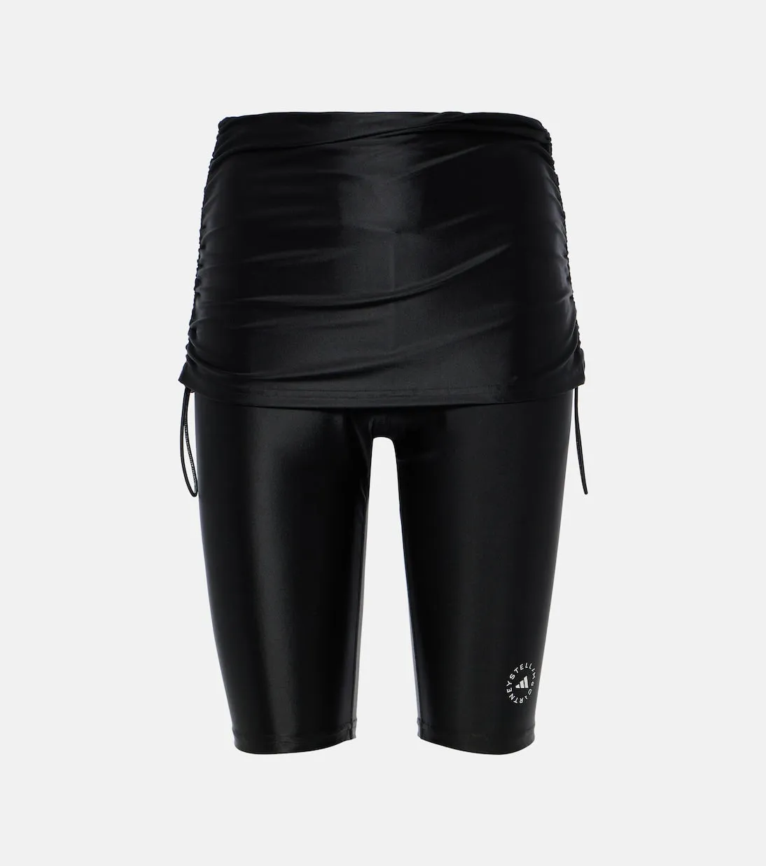 Adidas By Stella McCartney truepurpose shorts with roll top, black