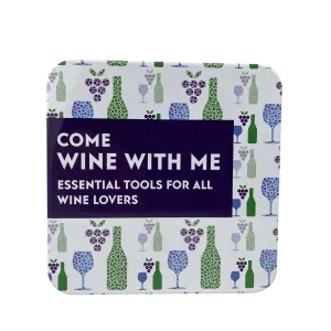 Apples To Pears Gift In A Tin FOR GROWN UPS COME WINE WITH ME TIN