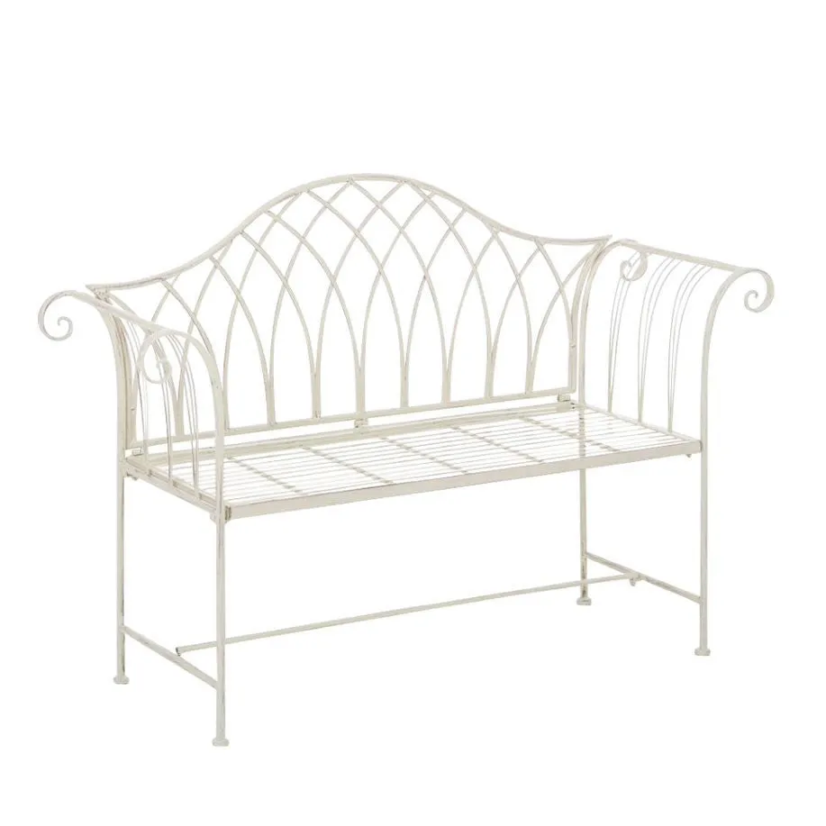 Ascalon Kings Garden Bench - 'Cream'