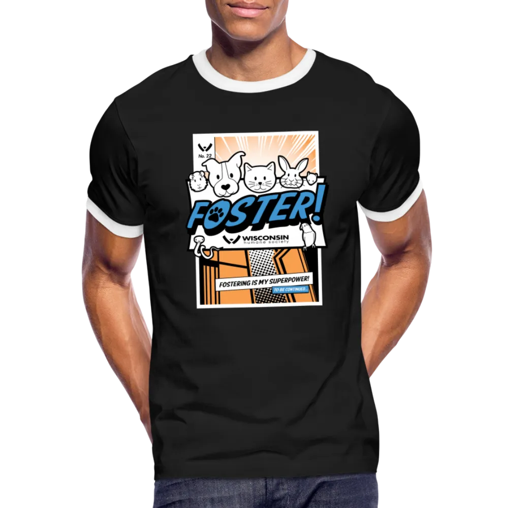 Foster Comic Ringer T-Shirt