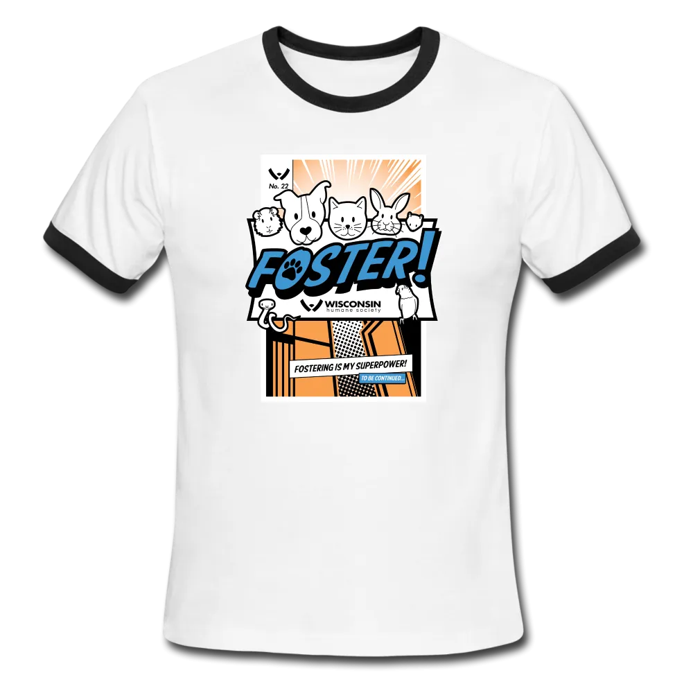 Foster Comic Ringer T-Shirt