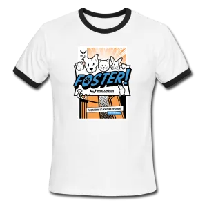 Foster Comic Ringer T-Shirt