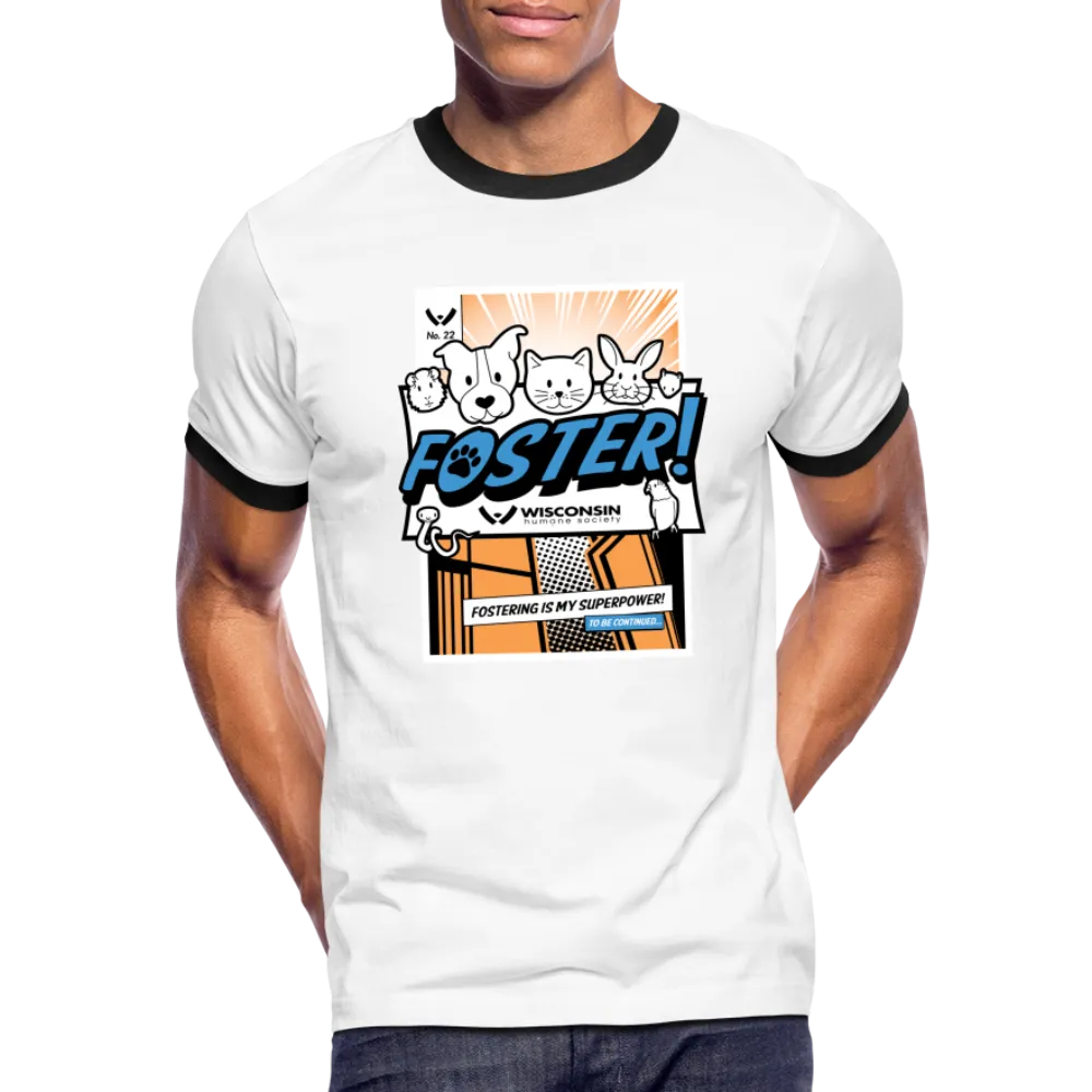 Foster Comic Ringer T-Shirt