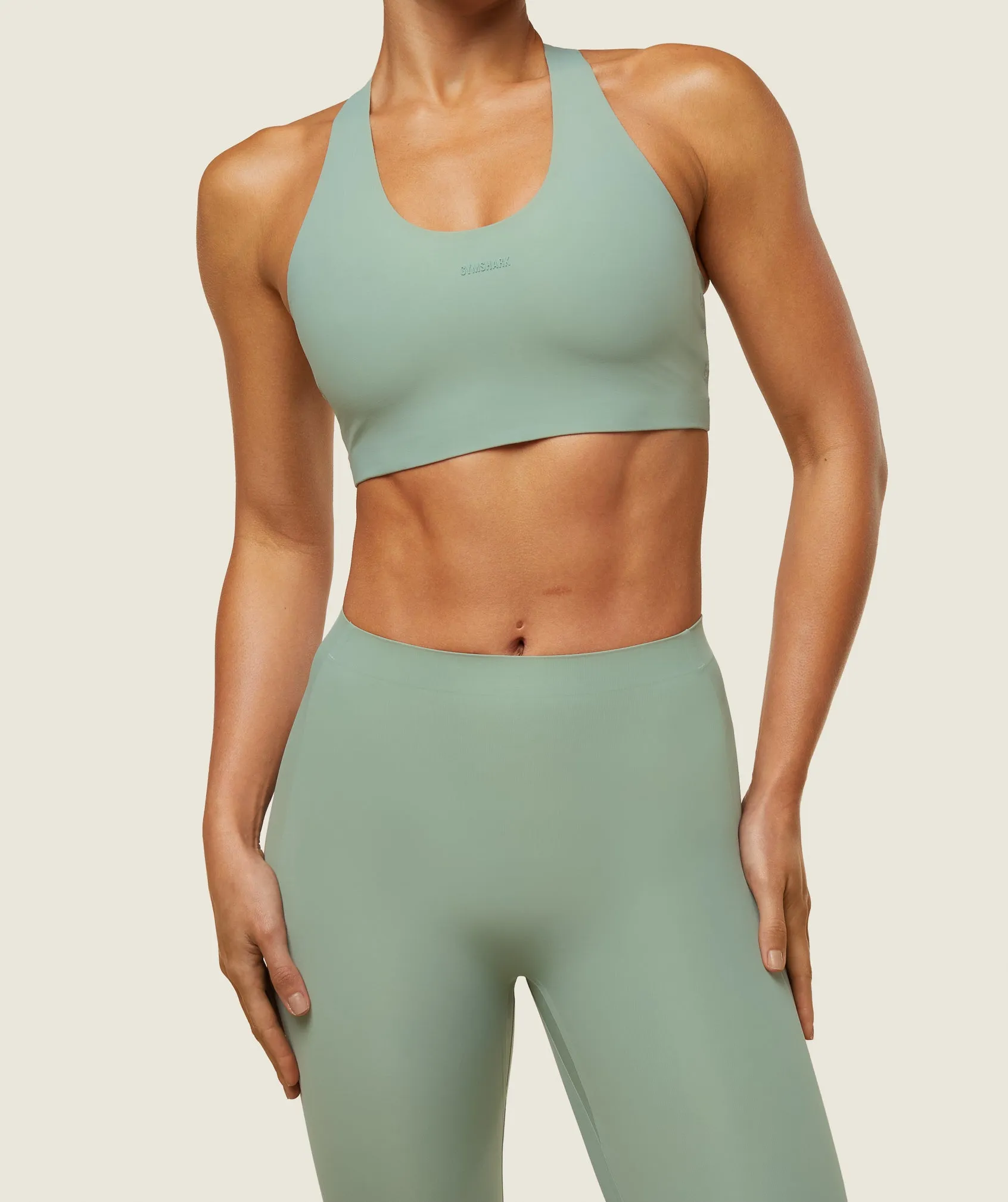 Gymshark everywear Active Sports Bra - Dollar Green
