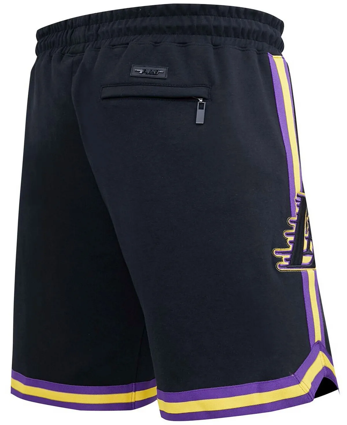 Los Angeles Lakers Pro Standard Men's Black Chenille Shorts, Black