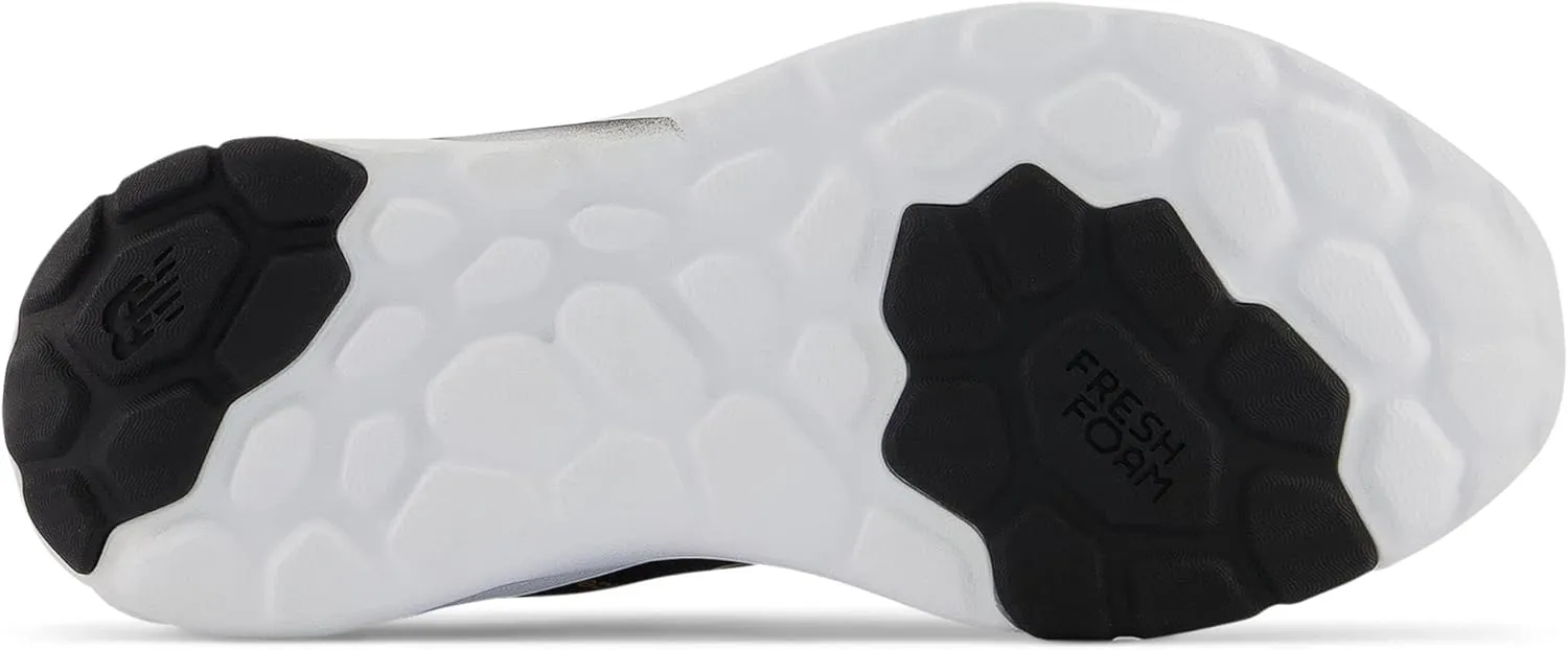 New Balance Kid's Fresh Foam Roav V1 Lace-up Running Shoe, Black, 7
