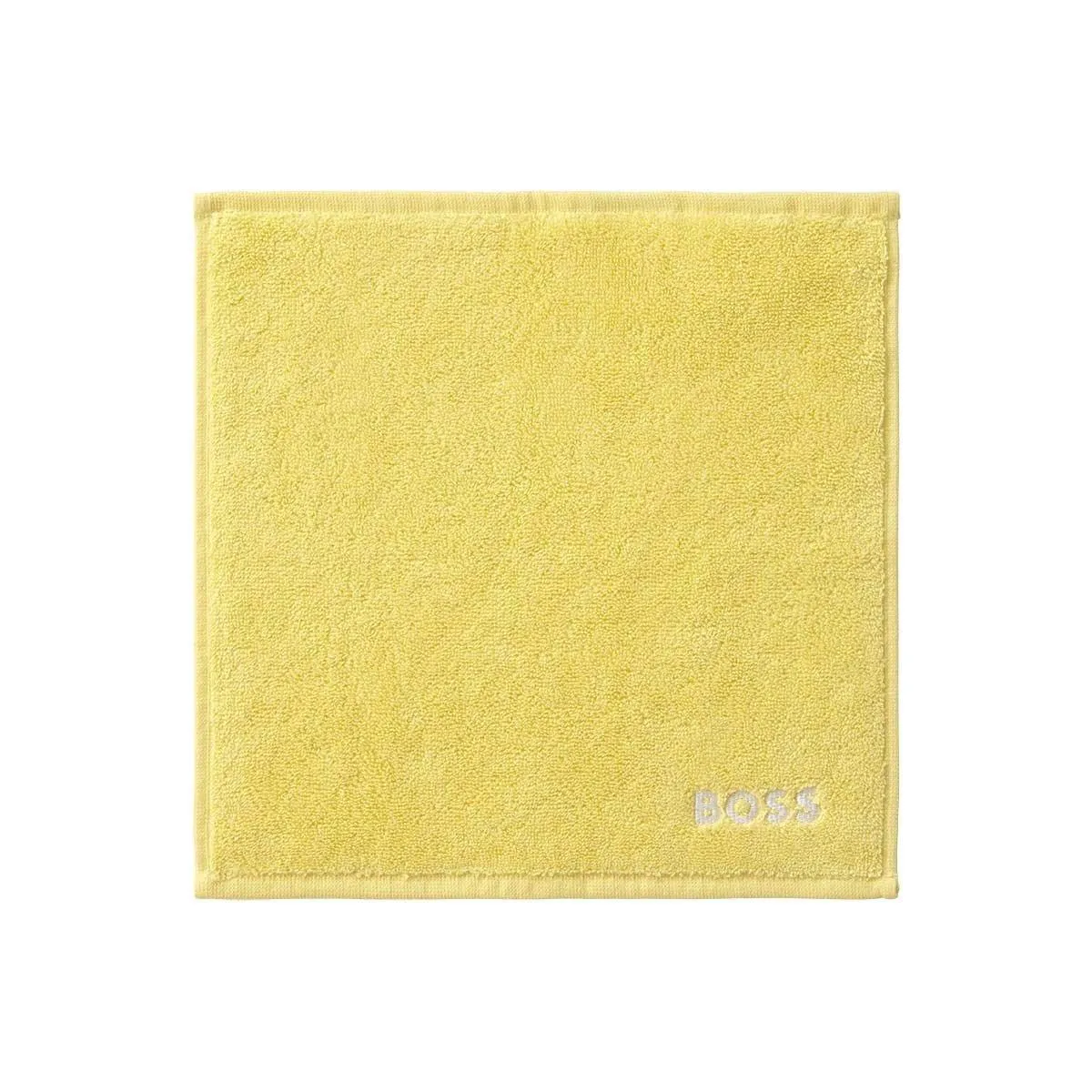 Plain Limelight Bath Towels by Hugo Boss