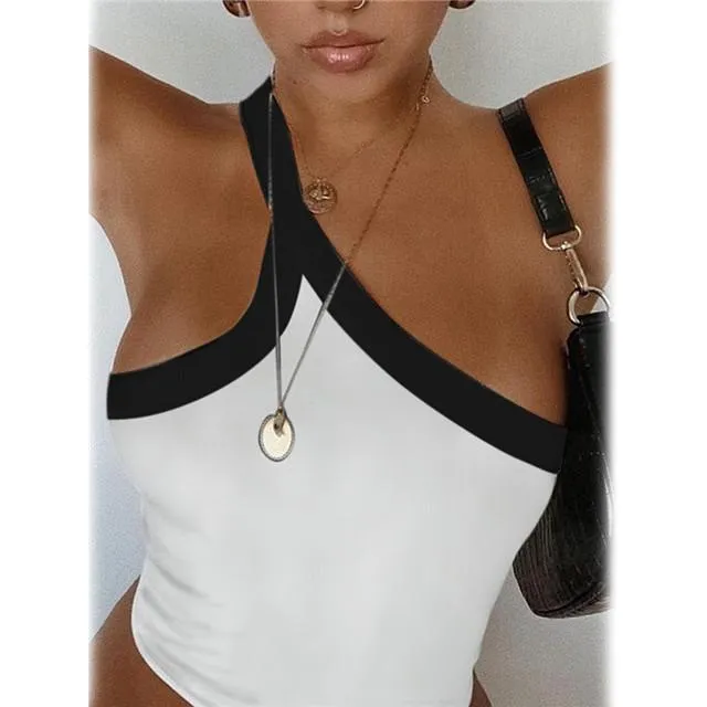 Printed One Shoulder Camis - Assorted Styles