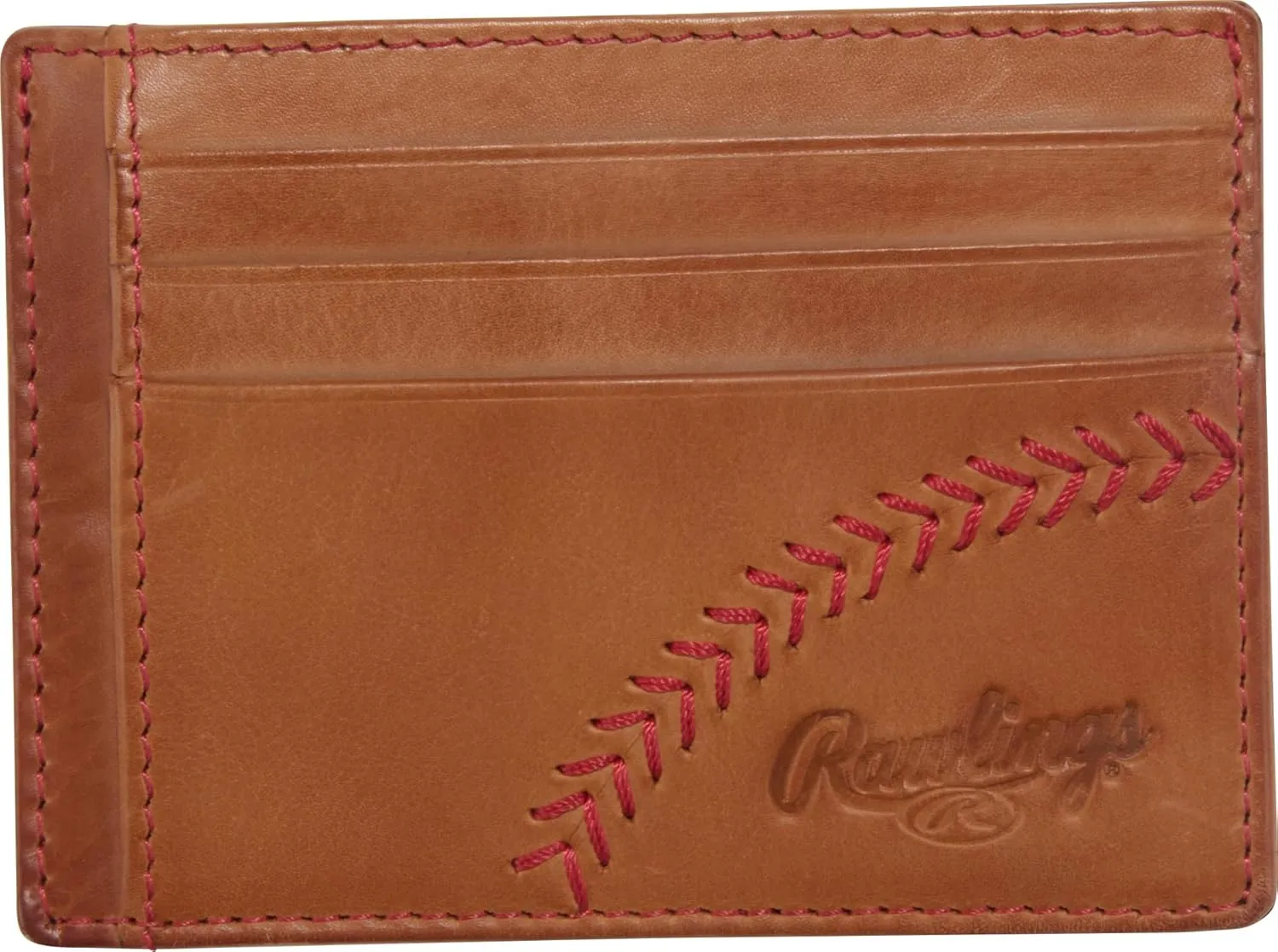 Rawlings | Men's Front Pocket Wallet Collection | Genuine Leather | Multiple Styles & Colors