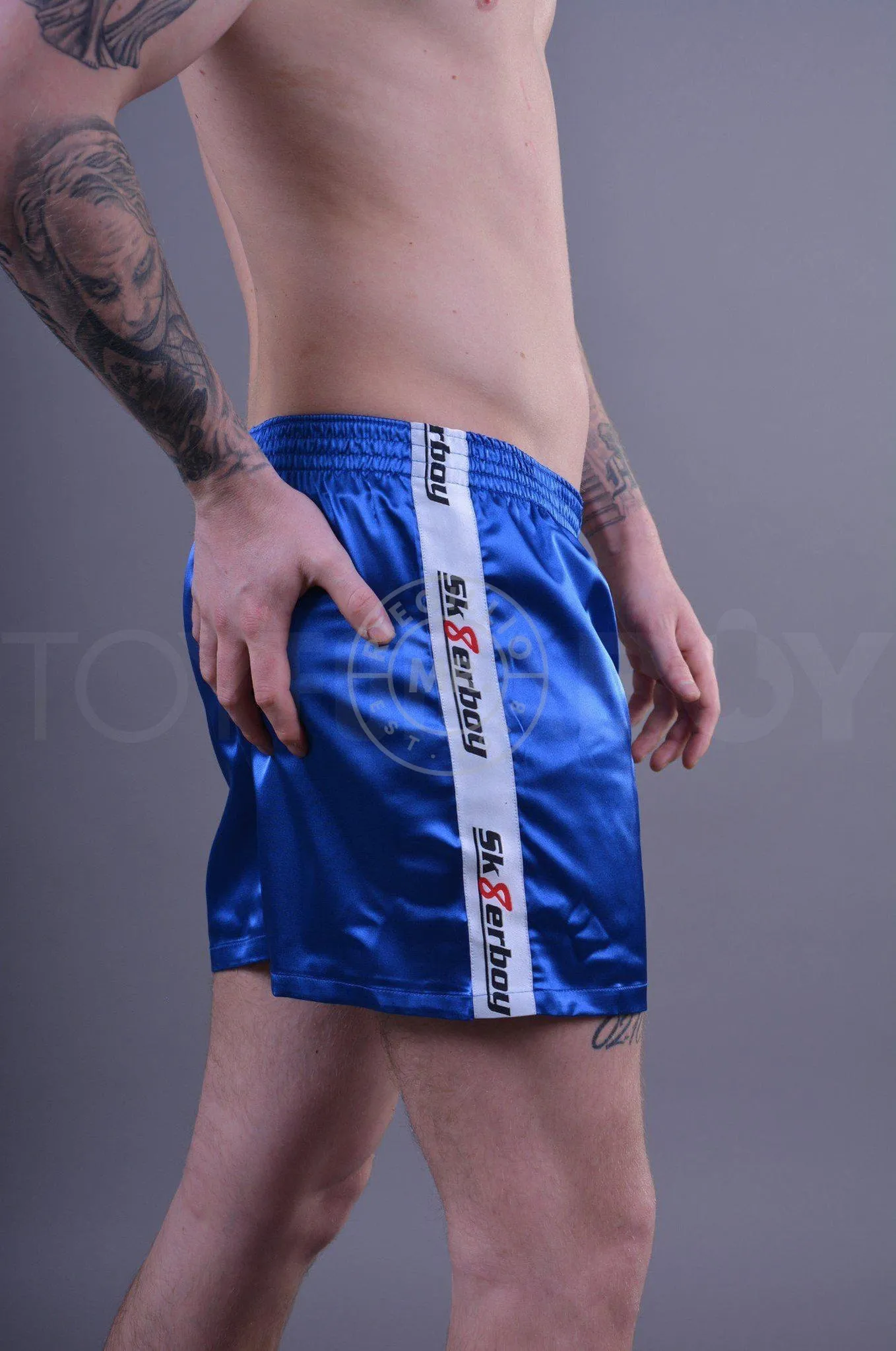 Sk8erboy Shiny Boxershort - Blue