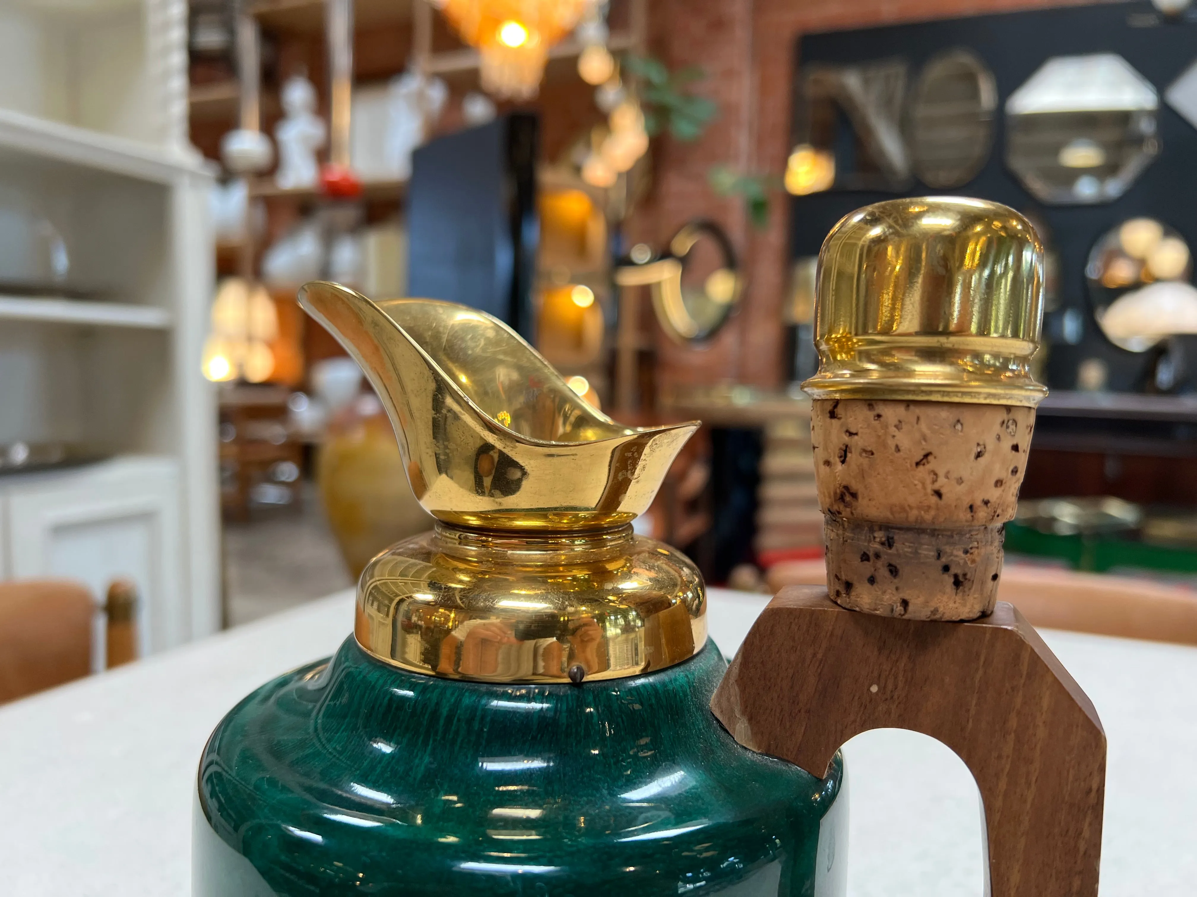 Vintage Mid Century Italian Jar 1980s