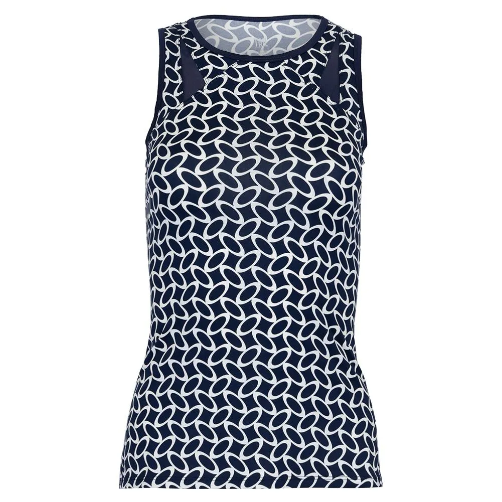 Women's Ciella Tennis Tank Oval Geo